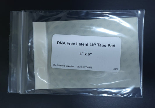 DNA Free Latent Lift Tape Pad (25 Sheets per Pad)