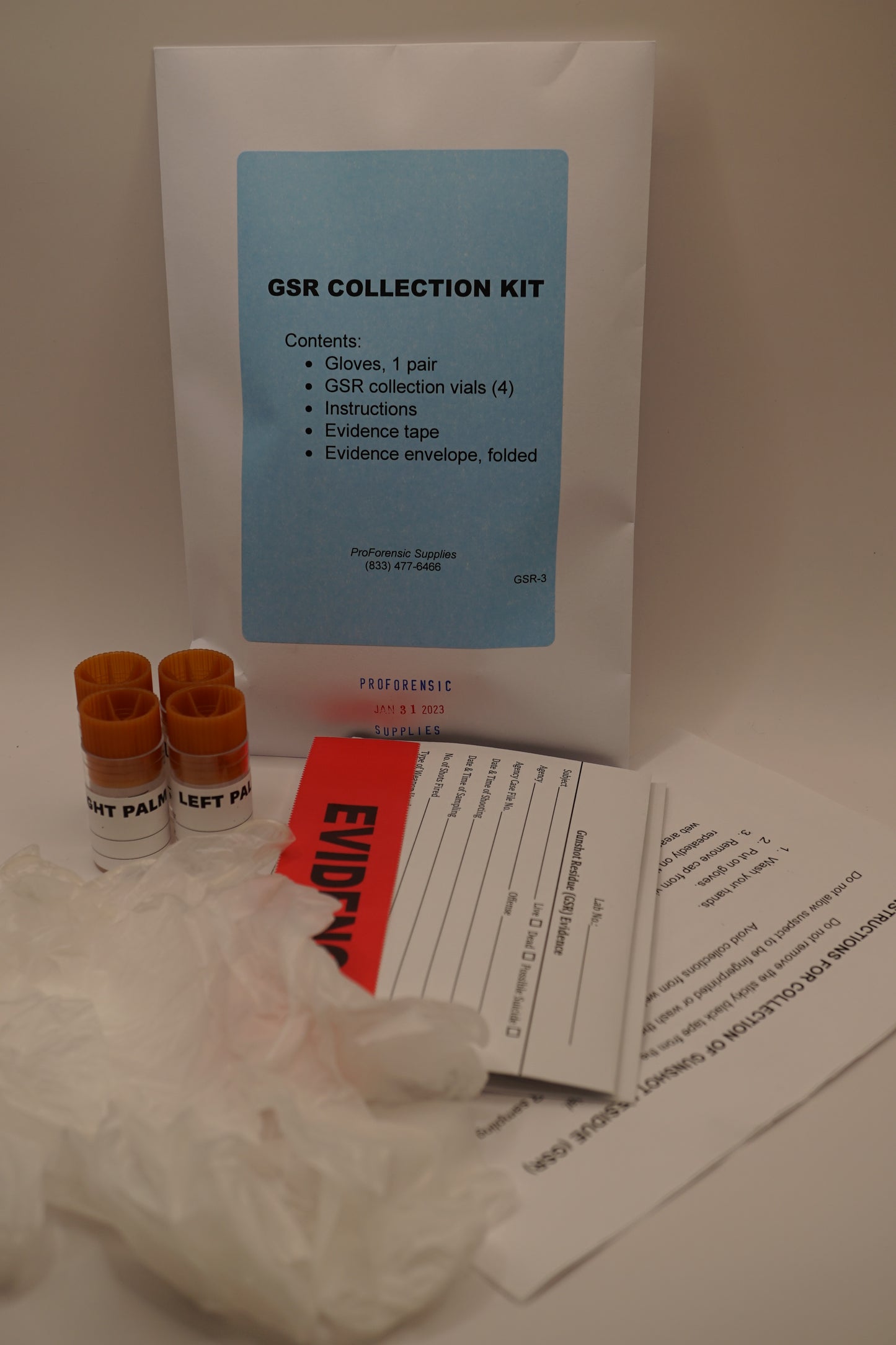 GSR (Gunshot Residue) Kit