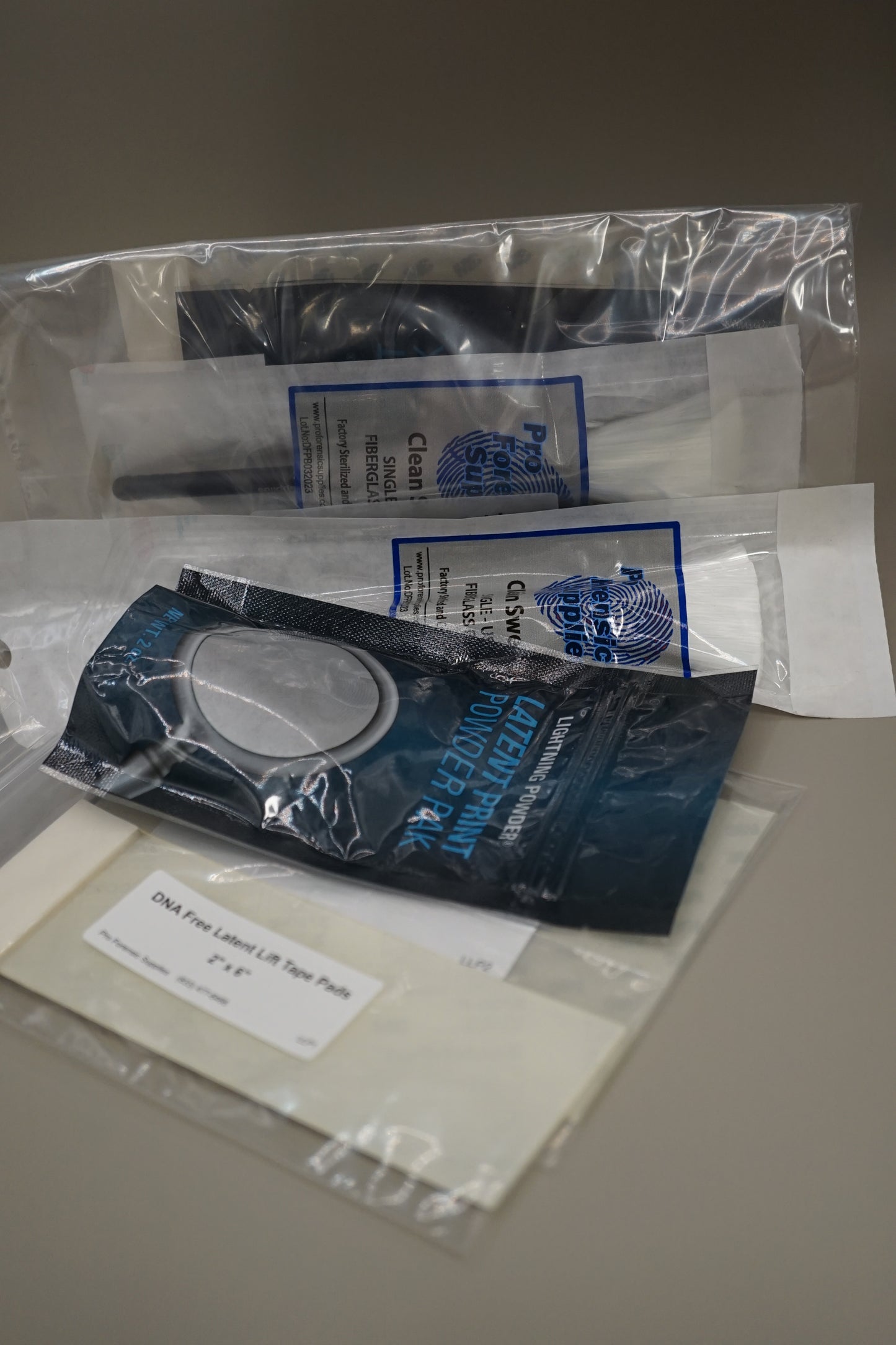 DNA Free Disposable Fingerprint Kit