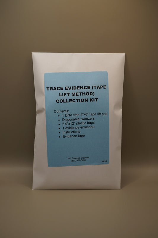 Trace Evidence (Tape Lift Method) Collection Kit