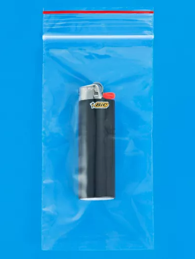 3" x 6" 2 Mil Minigrip® Reclosable Plastic Bag (100 pack)