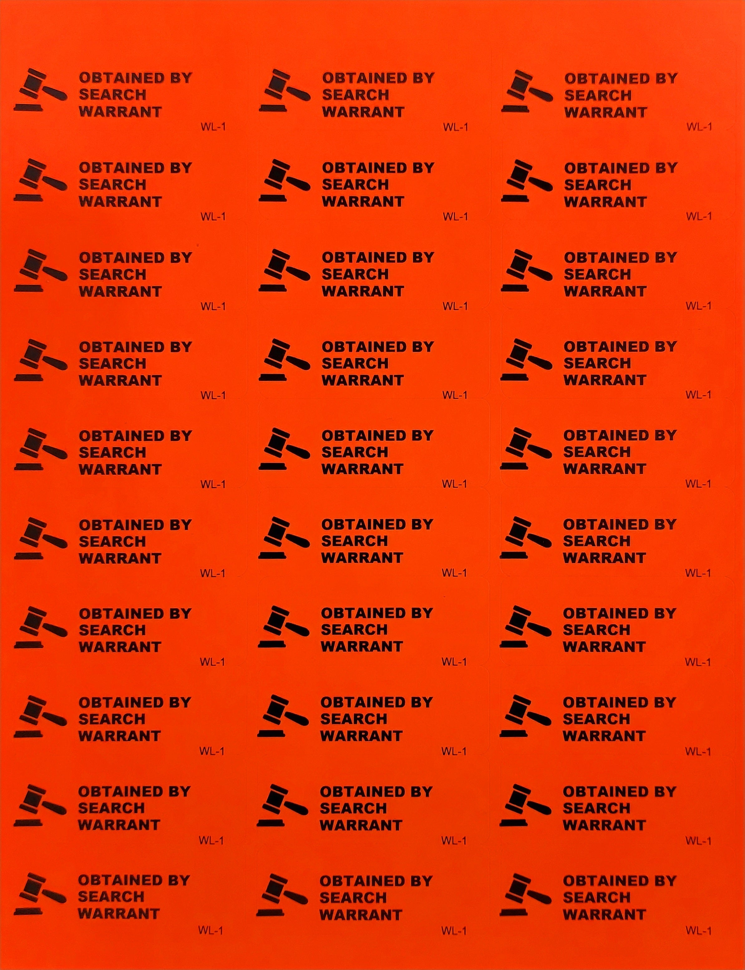 Evidence Labels – Pro Forensic Supplies