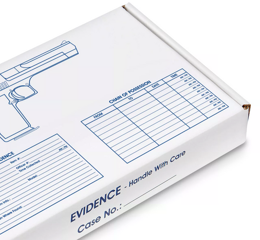 Hand Gun Boxes with Holes (25 pack)
