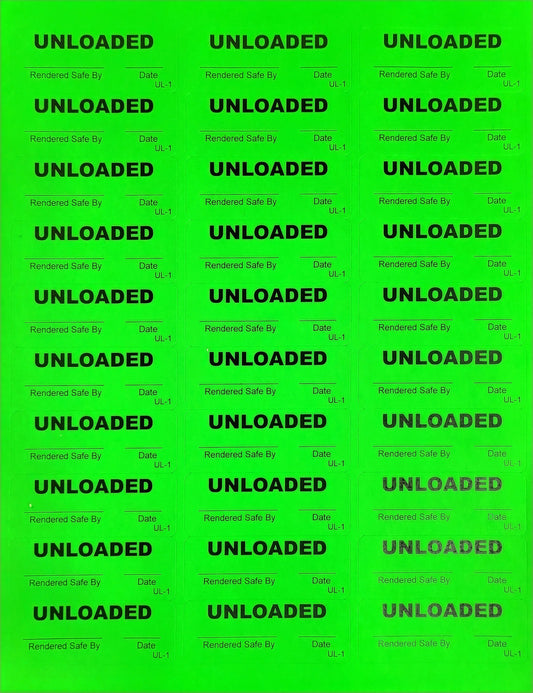 Unloaded Labels Sheets (20 pack)